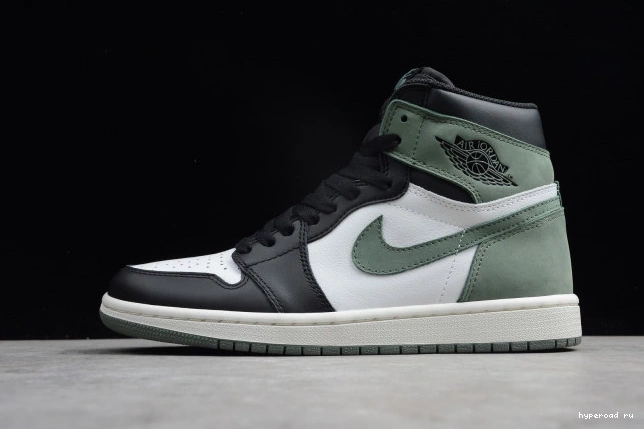 OG Clay High Green Retro 1 Jordan 555088-135 Air 0705